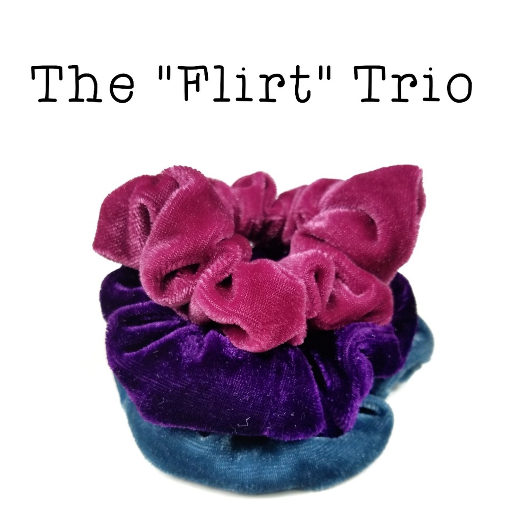 2 Sets for $18! | 3 Velvet Scrunchies
